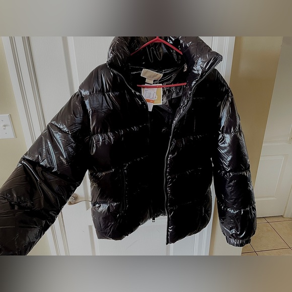 NEW Black Michael Kors Puffer Jacket - Picture 1 of 4